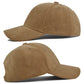 Retro Faux Suede Baseball Cap for Men and Women Hip Hop Cap with Adjustable Strap